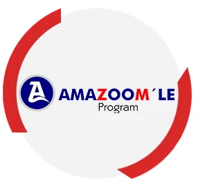 Amazoom-Le <br> Program<br class='d-none d-md-block'><br class='d-none d-md-block'>